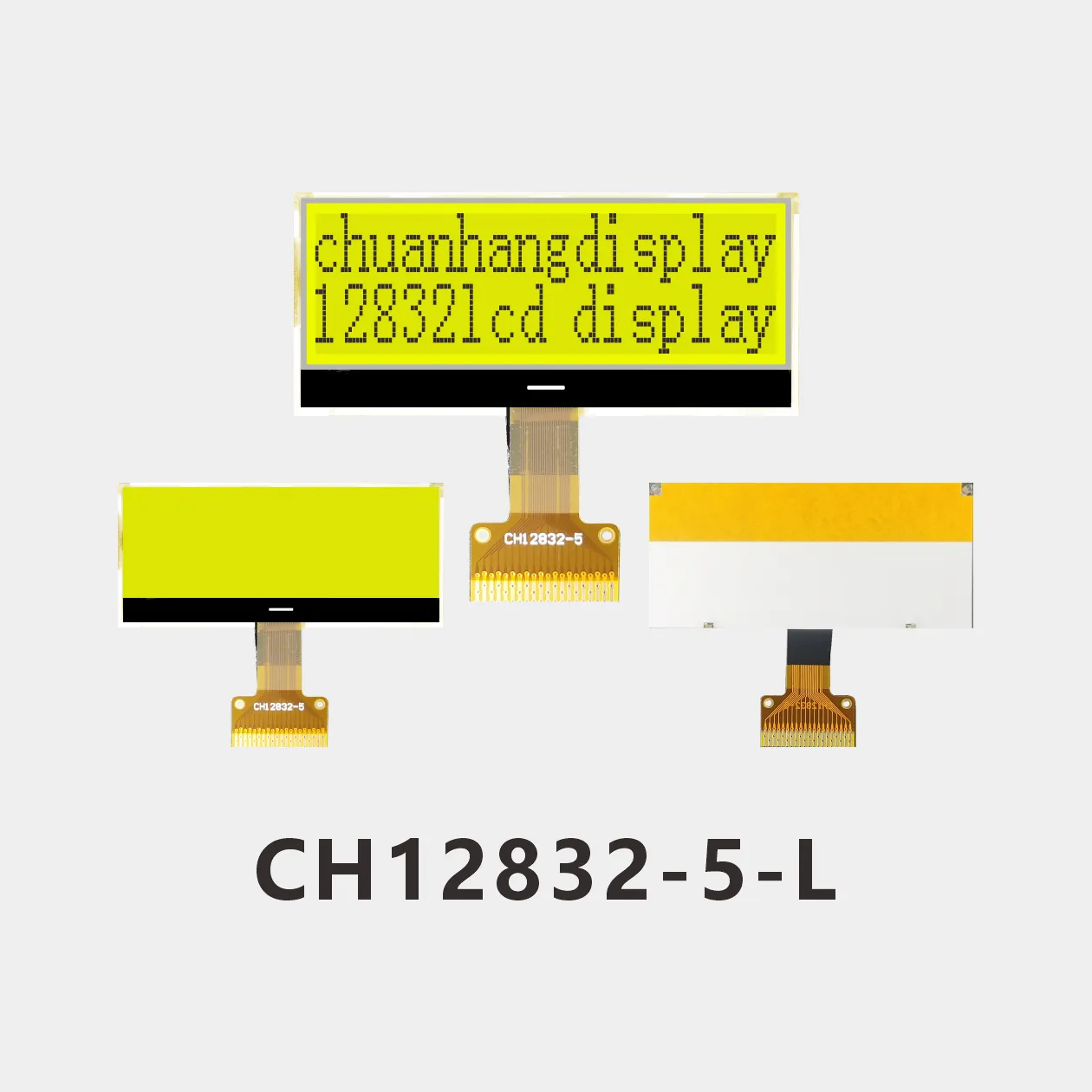CH12832-5-L M&oacute;dulo LCD Gr&aacute;fico COG